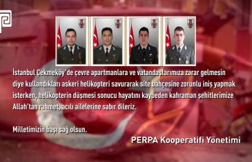 Başımız Sağ Olsun çekmeköy şehitleri PERPA