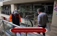 PERPA B Blok Yürüyen Merdiven ve Asansörleri Her Gün Temizleniyor